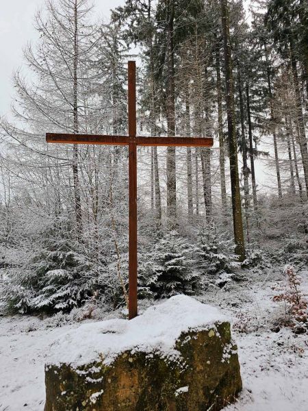 Wald der Stille neuer Andachtsplatz